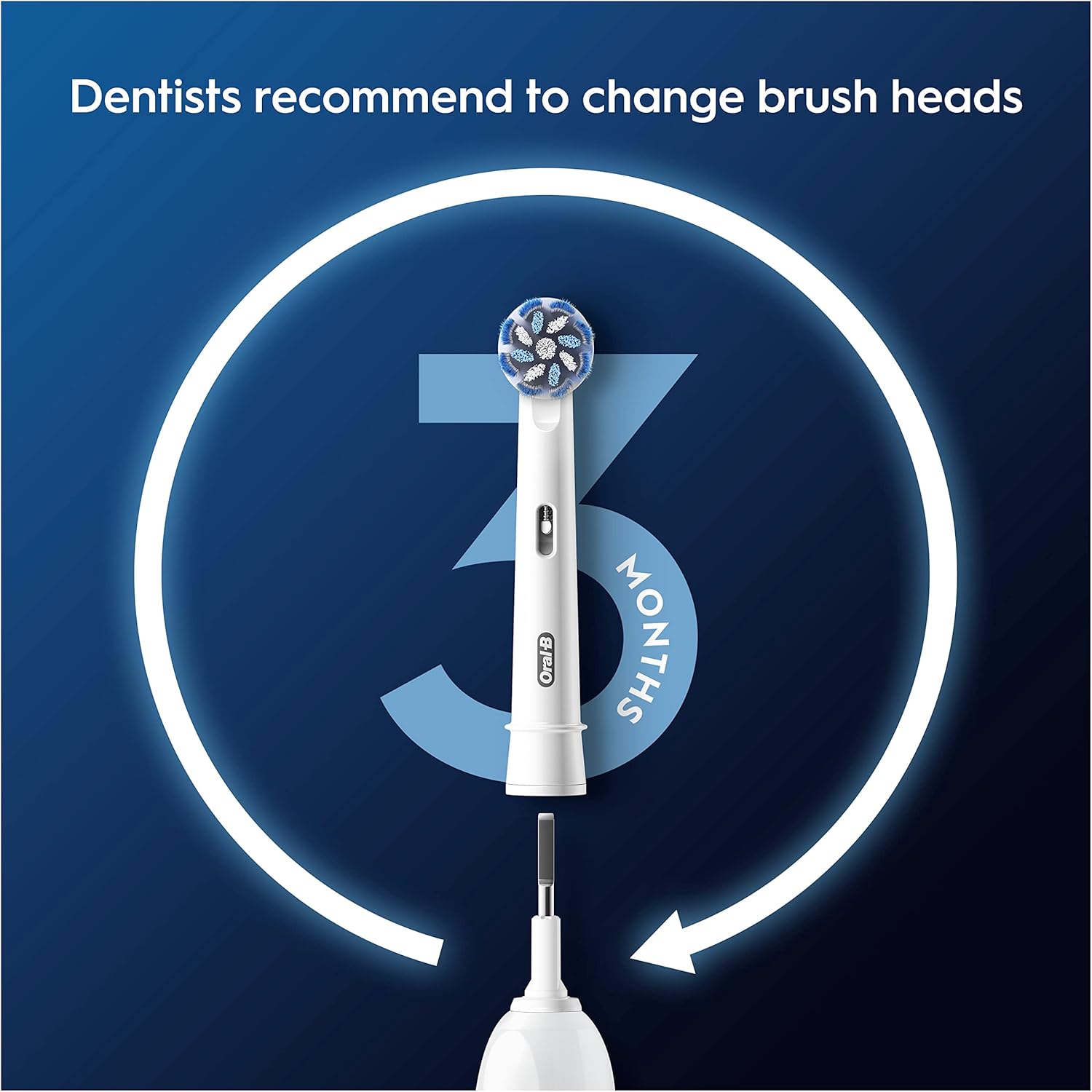 Oral-B Pulsonic Toothbrush Heads Sensitve - 4 Pack
