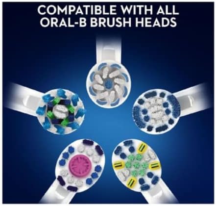 Oral B CrossAction Pro 570 3D White Electric Toothbrush - UK Plug