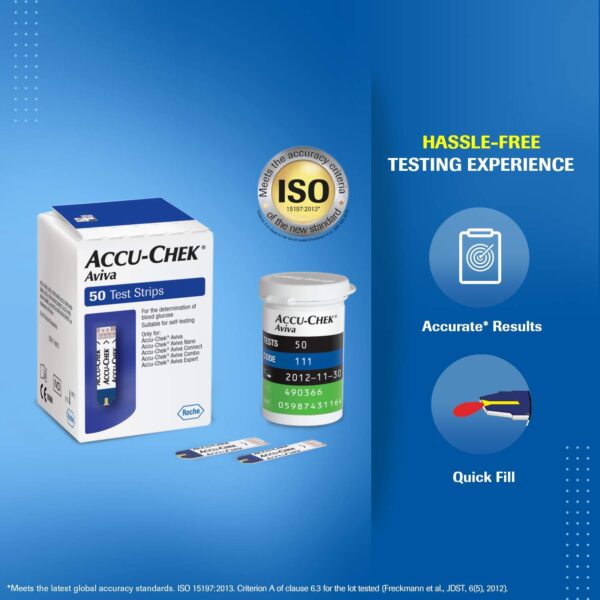 Accu-Chek Aviva Test Strips 50 Pack