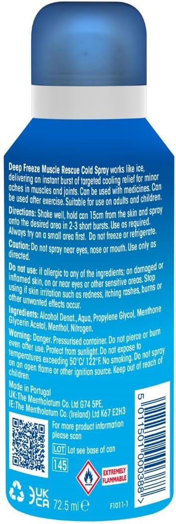 DEEP FREEZE COLD SPRAY 72.5ML