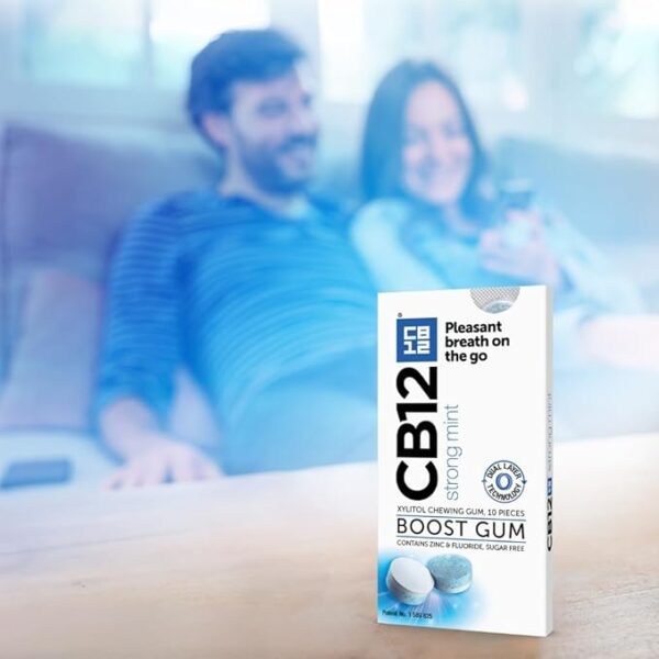 Cb12 Boost Chewing Gum Strong Mint 10S