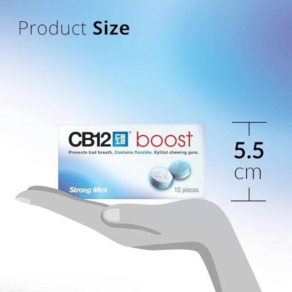 Cb12 Boost Chewing Gum Strong Mint 10S