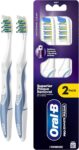 ORAL-B PULSAR PRO 3D WHITE TOOTHBRUSH MEDIUM 2 PACK