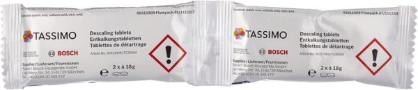 Tassimo Descaling Tablets - 2 x 18g