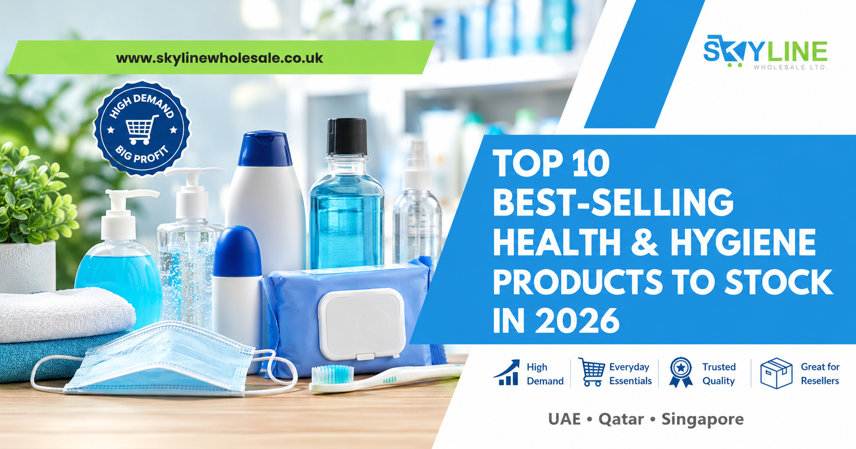 Top 10 Best-Selling Health & Hygiene Products to Stock in 2026